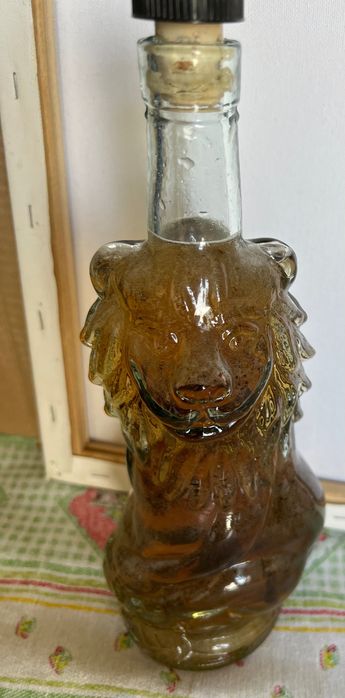 Leao garrafa de vidro vazia sporting licor vidro bar