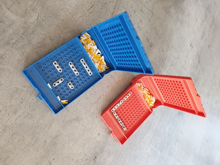 Statki - podróżna wersja dla 2 graczy, z lat 90