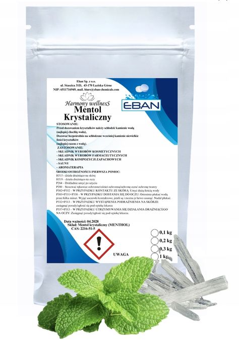 Mentol krystaliczny