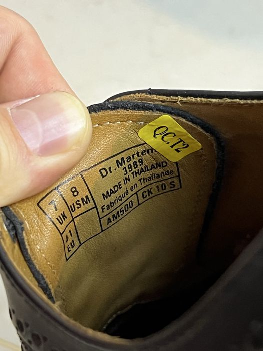 Туфлі Dr. Martens 3989 на ногу 26-27 см