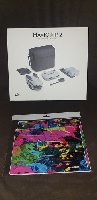 Pudełko DJI Mavic Air 2 fly more combo + Naklejka