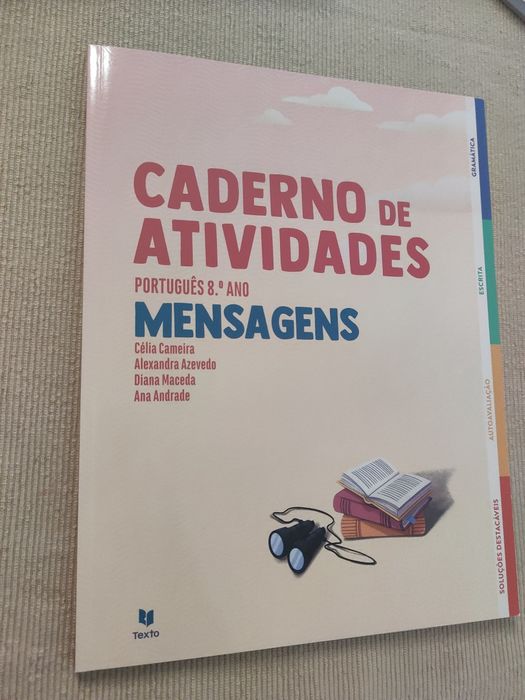 Caderno de Atividades Português 8 Ano - MENSAGENS