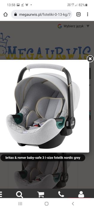 Britax baby safe 3 isize