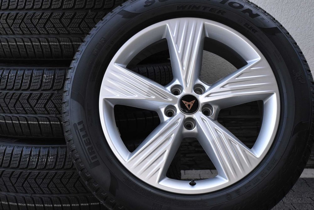 Nowe koła zimowe OEM Audi Q4 Sportback e-tron VW ID.4 ID.5 ID.6 SKODA ELROQ ENYAQ PEAQ CUPRA Tavascan 19" Pirelli