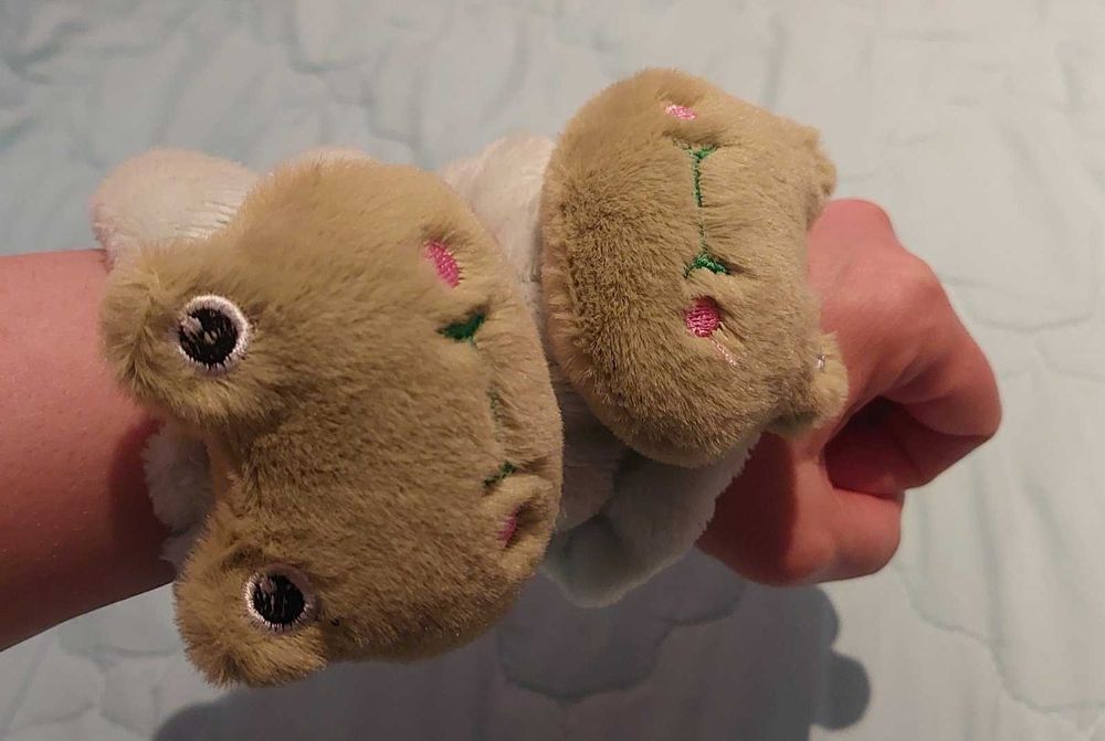 Пов'язки напульсники з жабками на зап'ястки для вмивання A-shop
