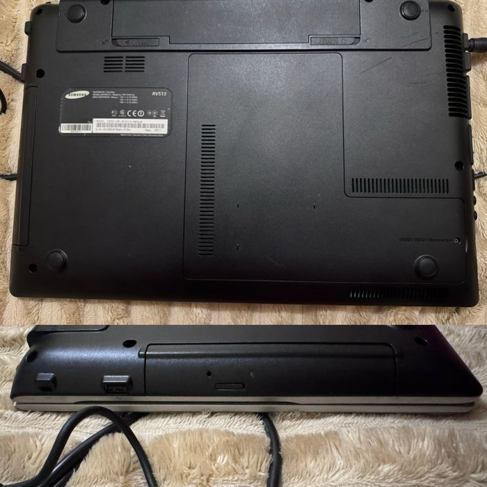 Ноутбук Samsung RV513 / 15.6" / 6 ГБ ОЗП / HDD 500 ГБ / Батарея приблизно 2 год