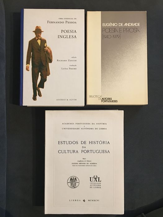 Fernando Pessoa/ Eugénio de Andrade/ Estudos de Cultura Portuguesa