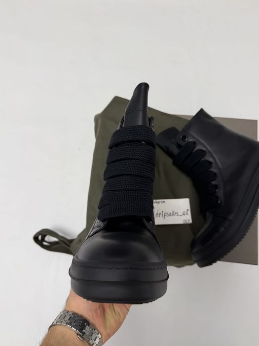 кроссовки кеды Rick Owens ramones jambo 43 44 45