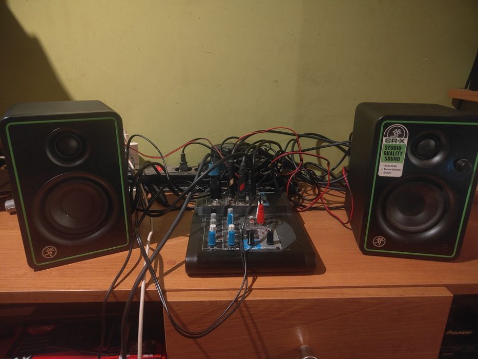 Mikser Sinn 7 Rox 5 USB + Monitory Mackie CR3X