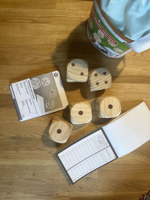 Playtive LIDL Komplet do gry w kości montessori