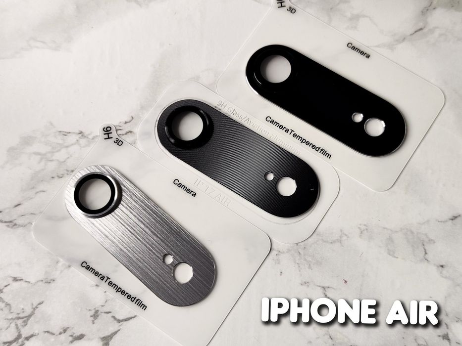 Защитное стекло на камеры iPhone 17 Pro Max Air на камеру блок камер захисне скло на камеру на камери металевий захист
