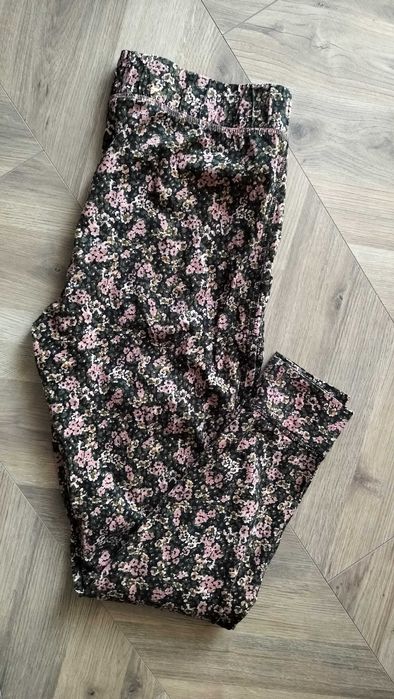 Spodnie damskie L getry legginsy 40 łączka coton otulające Next pas82