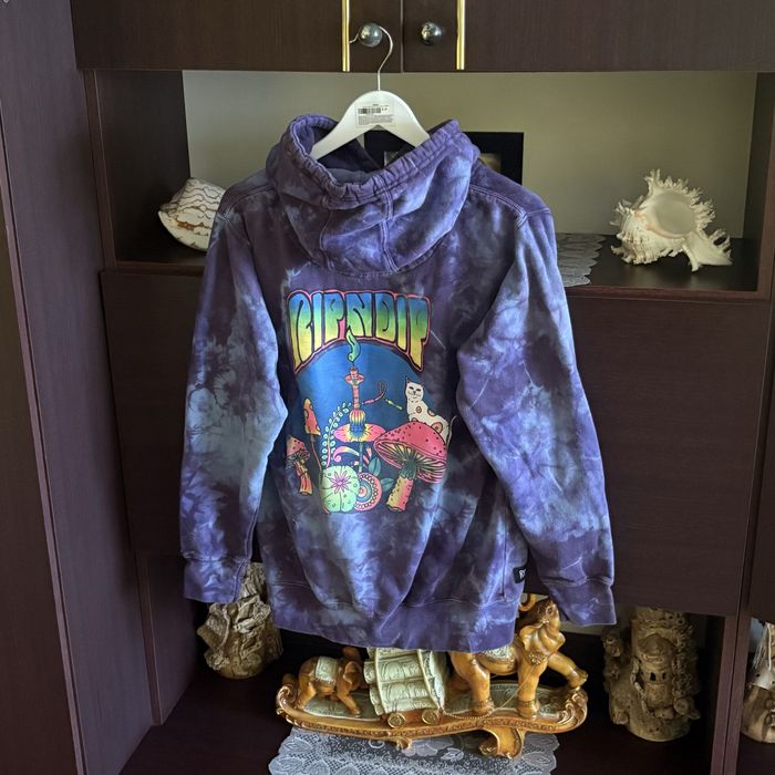 Худі Ripndip оригінал кофта тай-дай з котом Nermal розмір S