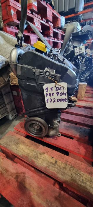 Motor 1.5 dci ref. K9K704 com 132000 KM Completo com Garantia !!