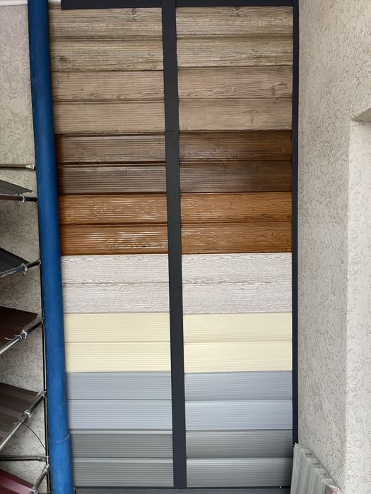 Металевий сайдинг, Металевий блок хаус, Блок хаус.