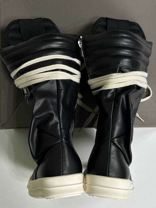 Rick Owens CargoBasket кеди кеды ботинки geobasket чорні черные 42 43