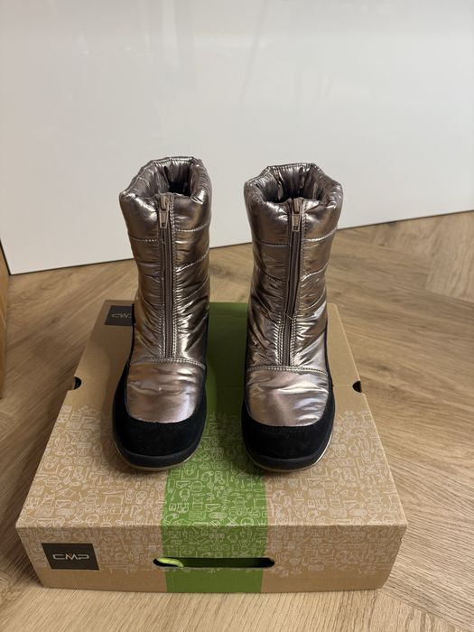 Śniegowce CMP rozmiar 37 zlote