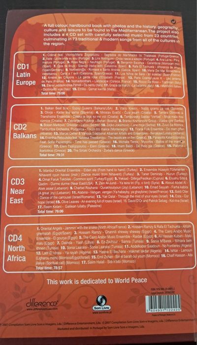 Livro + CD - Mediterrâneo