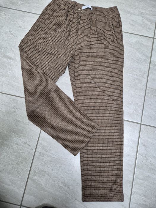 Spodnie Zara w kratkę