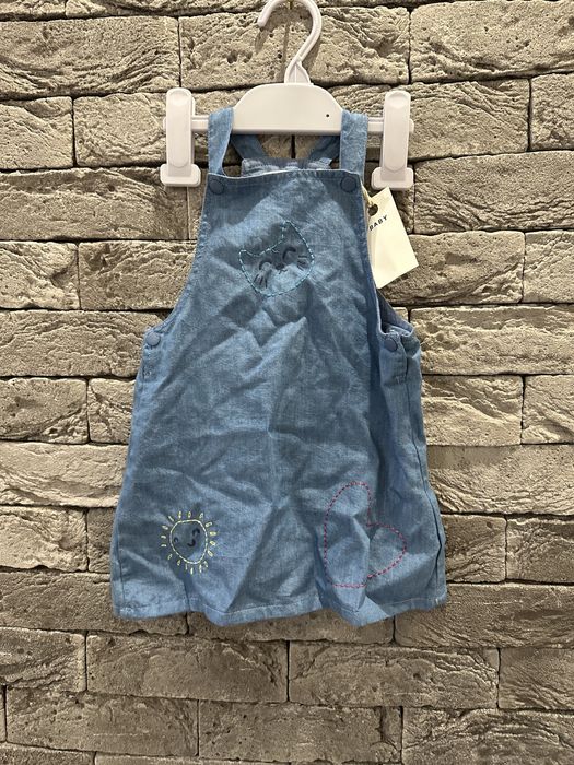 Sukienka ogrodniczka 5.10.15 zara