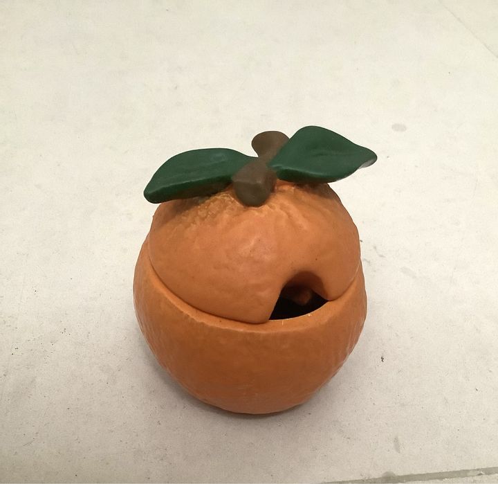 Orange-shaped ceramic container468574123674183685