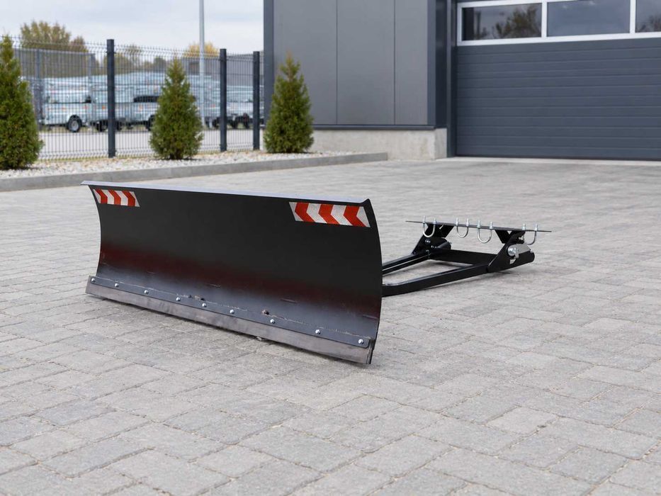 Uniwersalny Pług Śnieżny Do Quada ATV 150 cm 1,5m Z Płytą Montażową Click&Go Kymco Solaris Kawasaki | Dostawa w całej Polsce | Kup na raty 0%