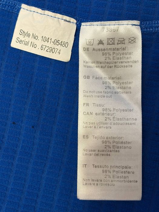 Футболка Mammut Polartec Power Dry (1/2 Zip) — Розмір XL/2XL — Стан ідеал