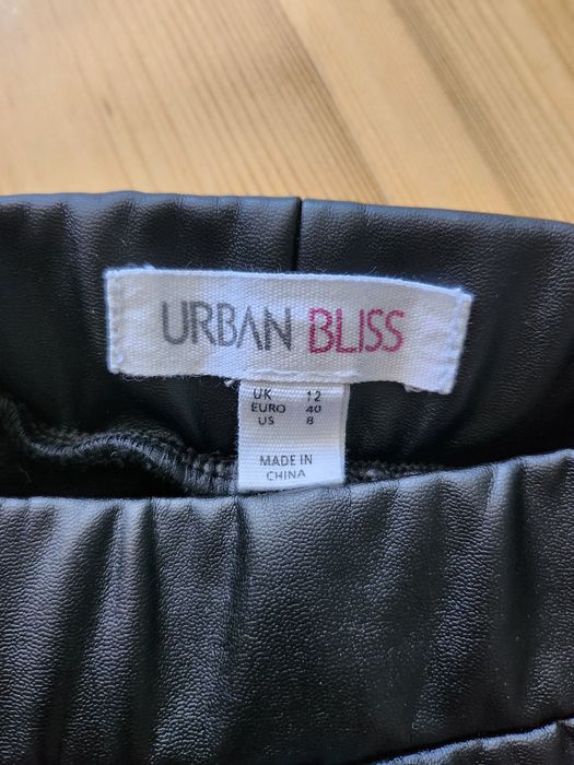 Leginsy skórzane L-xl