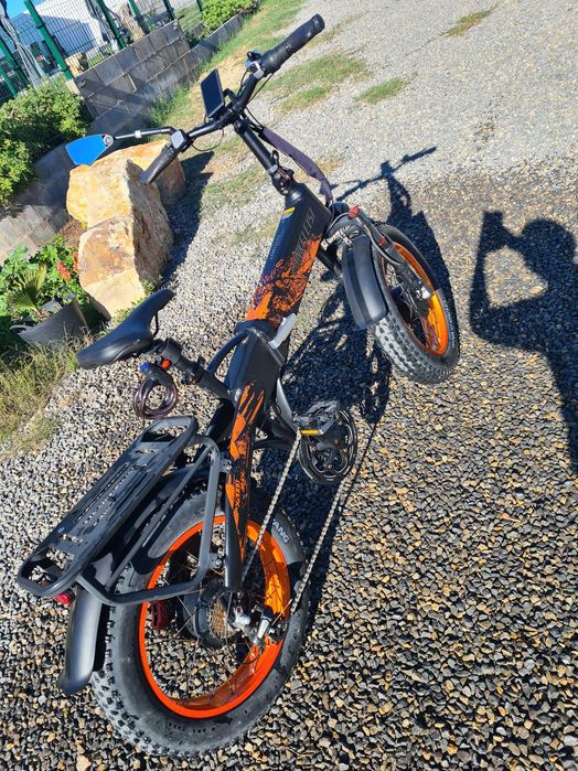 Bicicleta elétrica LANKELEISI  ainda tem garantia
