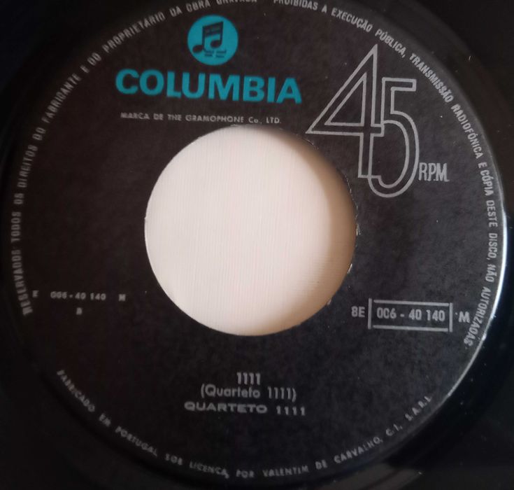 Quarteto 1111	- - - - -	Ode To The Beatles	- - - - -	Single