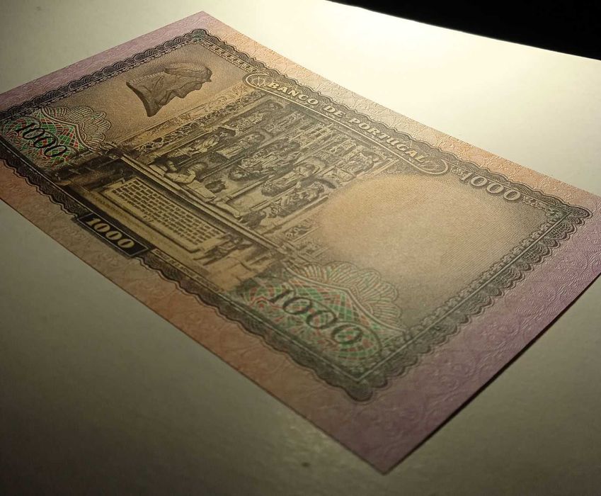 Nota 1000$00 escudos 1942 - Portes Grátis