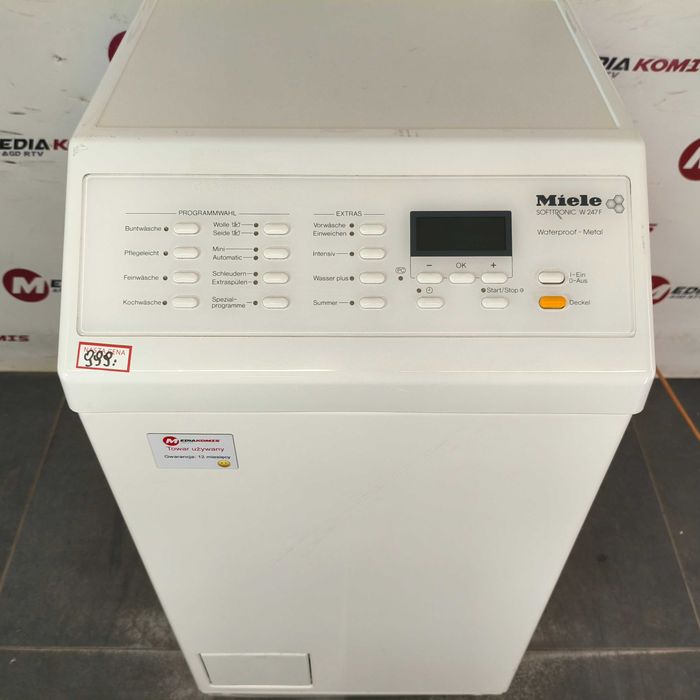 Pralka Miele W 247 WPM [12m-cy gwar] F / 5 kg / 1400 obr / 60 cm gł