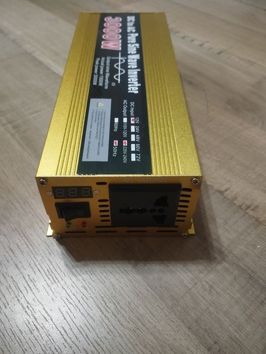 Інвертор 3000w 12v з чистим синусом !!!Є В НАЯВНОСТІ!!!