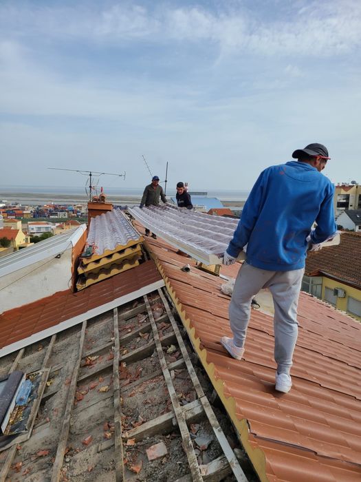 Reparação de Telhados - Especialista - Construção Civil