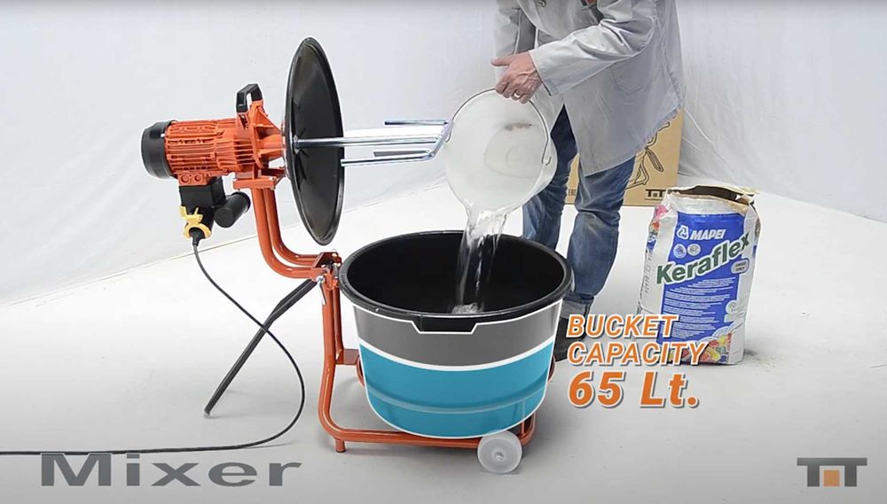 Mikser mieszalnik do mieszania klejów farb BATTIPAV MIXER 50 SUPER
