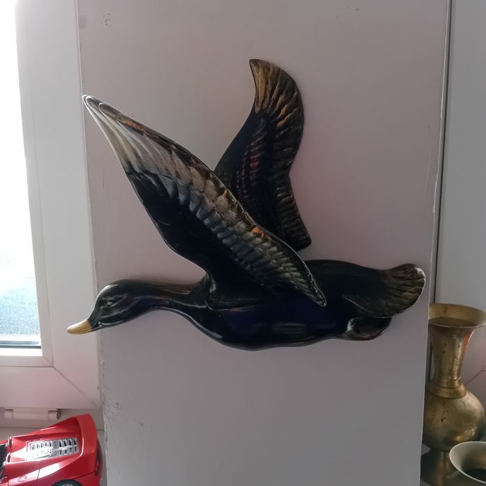 XX w Kaczki z Porcelany do Powieszenia na Ścianę Cudo !!!