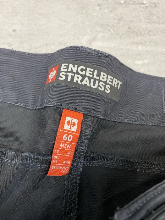 Engelbert Strauss męskie spodnie cargo bojówki rozmiar 60/XXL stan 8.5/10 sprany kolor