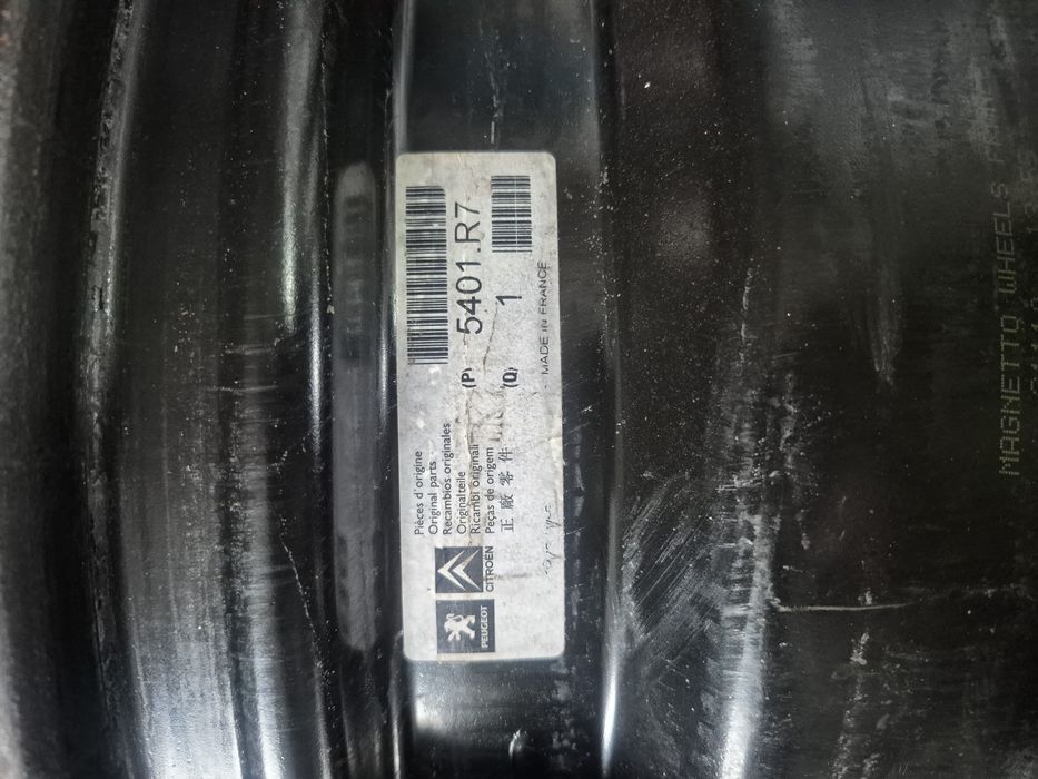Купити ​Оригінальні сталеві диски R16 Peugeot / Citroën (4x108)