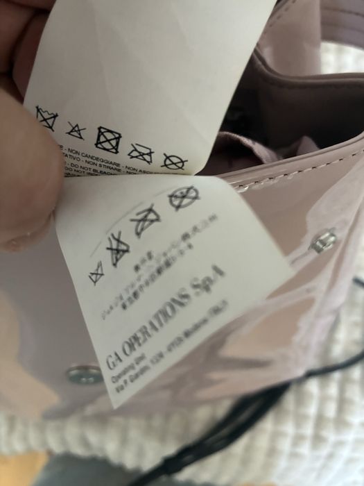 Armani Jeans AJ Logo Flap Backpack Pink / Nude (Original)