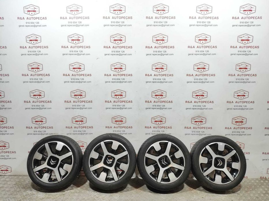 Conjunto Jantes R17 Citroen C4 Cactus de 2014 a 2018 Original