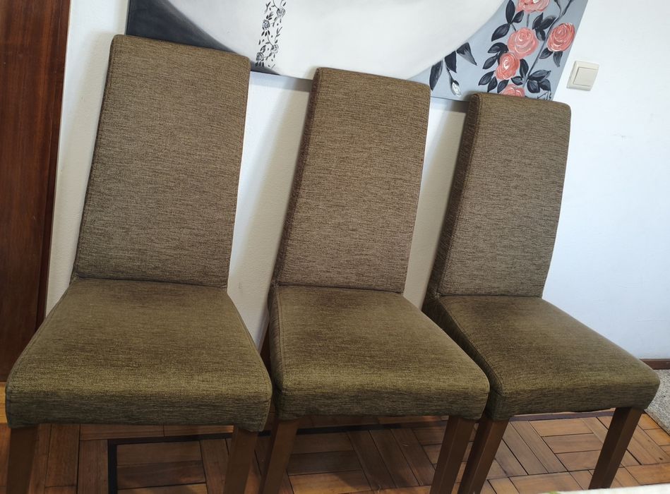6 cadeiras de sala