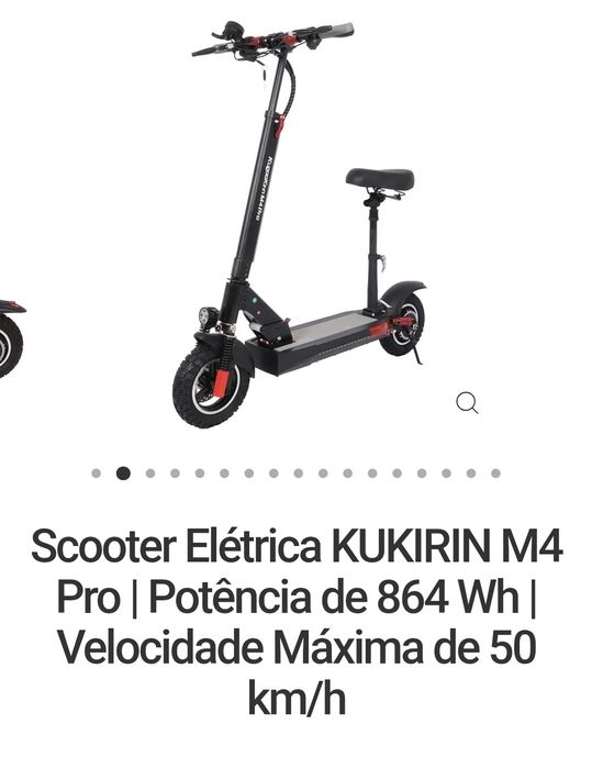 Trotinete Scooter elétrica  KUGOO KIRIN M4 pro