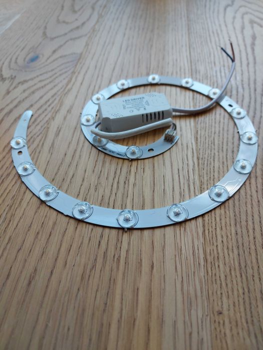 Wkład do plafonu moduł lampy LED 15W 230V biały zimny