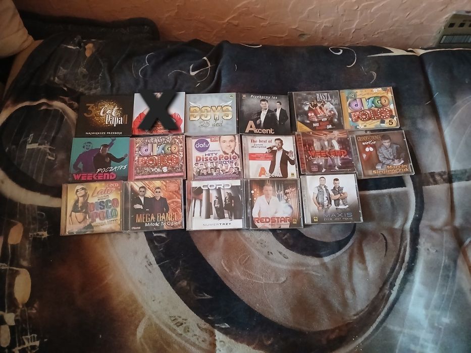 Płyty cd od disco
