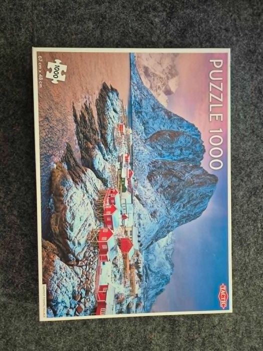 Puzzle Tactic: "Hamnoy Fishing Village", 1000 elementów