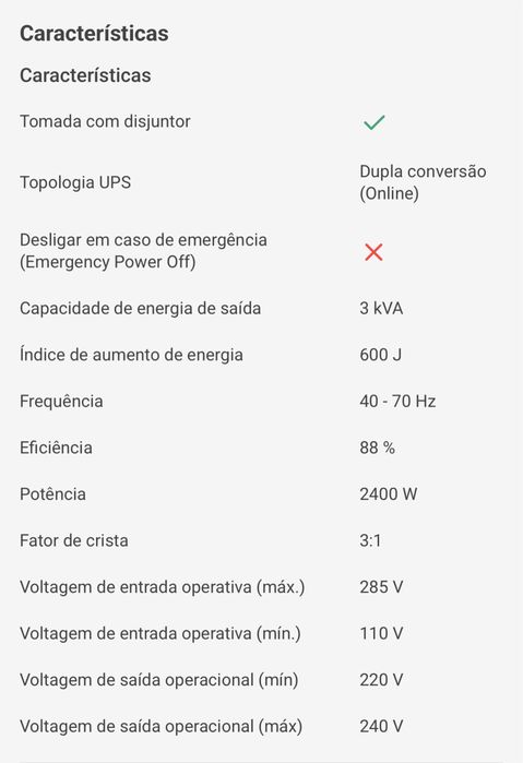 UPS APC Smart-UPS SRV 3000VA 230V - SRV3KI