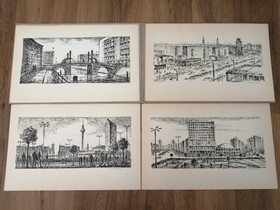 Grafiki Berlina Helmut Maletzke 1973