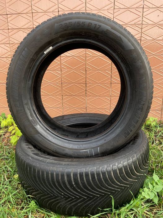 Шини б/в зима 225/55 R17 michelin alpin 5, пара