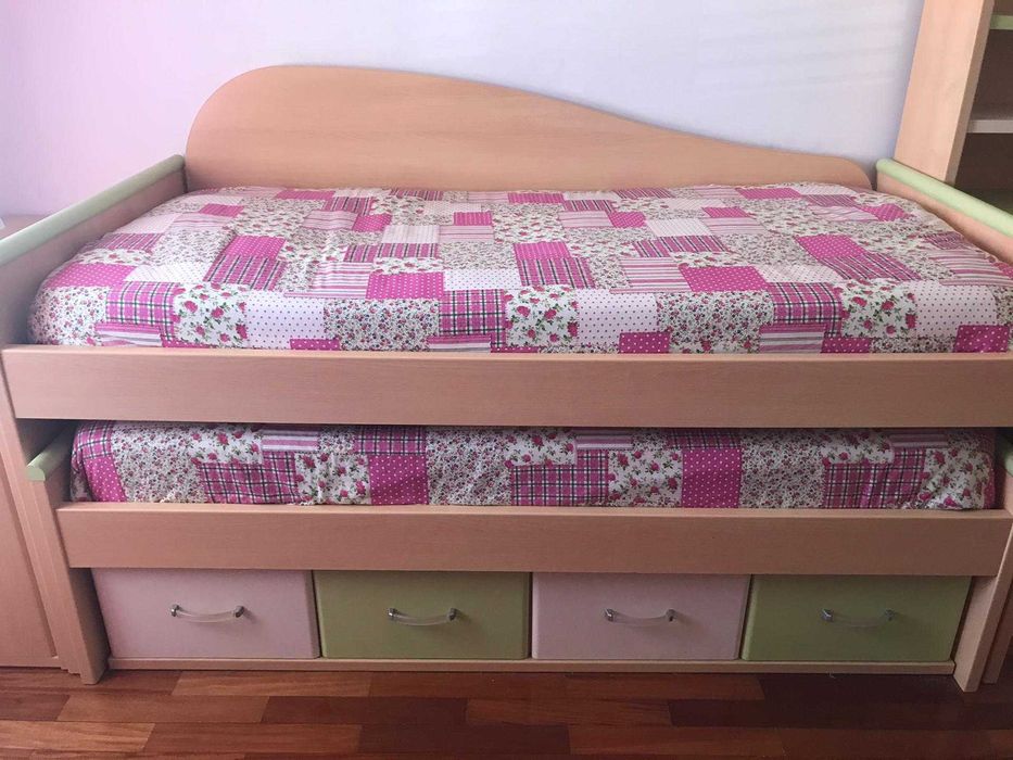 Conjunto de 2 camas para crianças/adolescentes