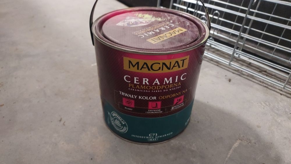 Farba magnat ceramic 2.5l intensywny szmaragd